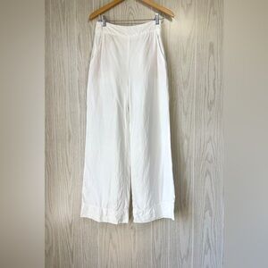Brazil Shoulder Viscose White Pants Size 26 US